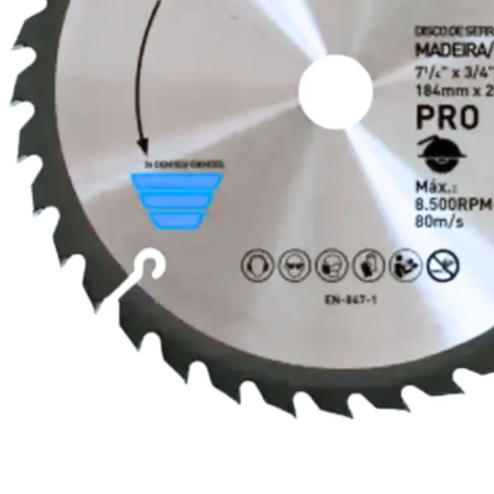 Disco de Serra Circular Widia 7.1/4X20X36D Norton 70184632473