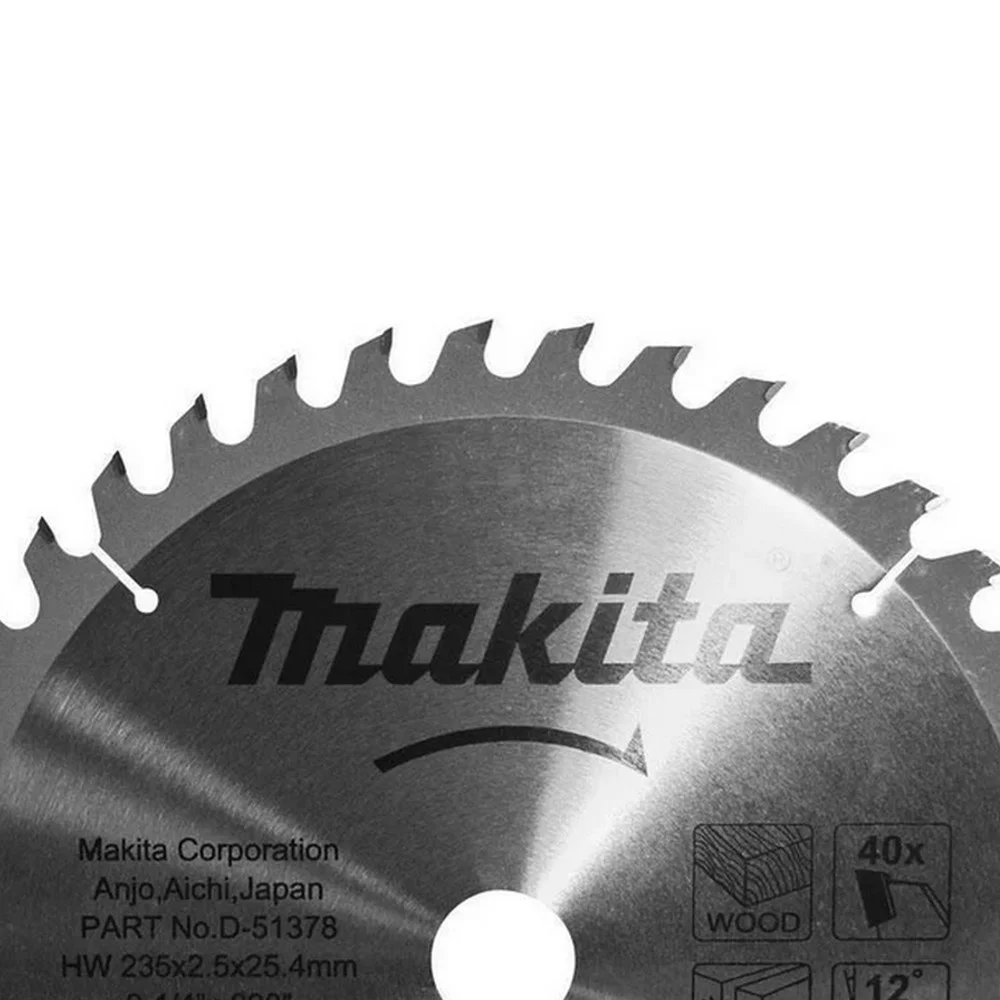 Disco de Serra Circular Widia 9.1/4X25X40D Makita D-51378