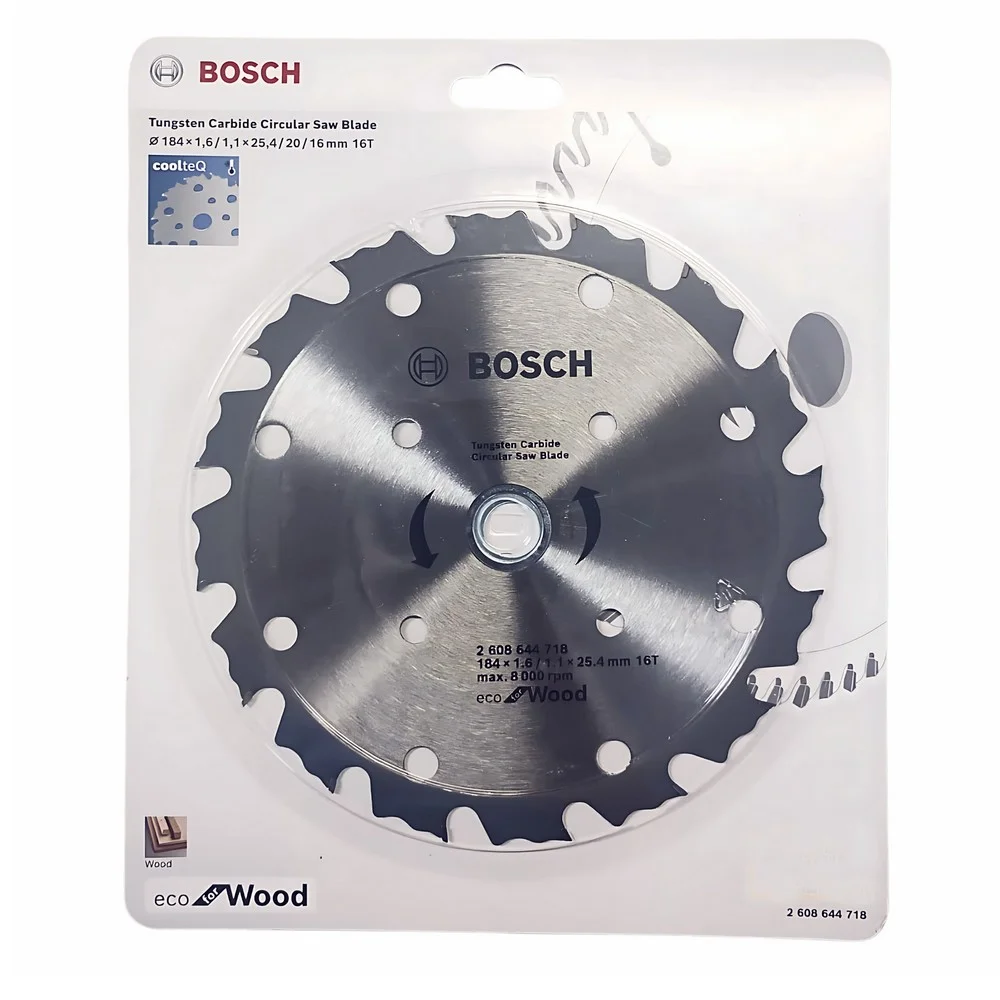 Disco de Serra Circular Widia Coolteq 7.1/4X25X16D Bosch 2608644718