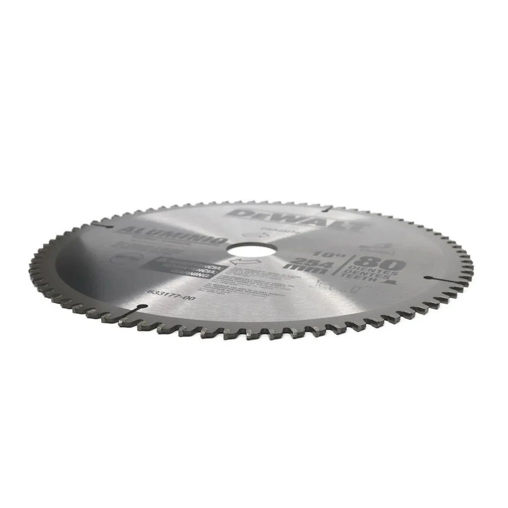Disco de Serra Circular Widia Para Aluminio 254X30X80D Dewalt DWA03210