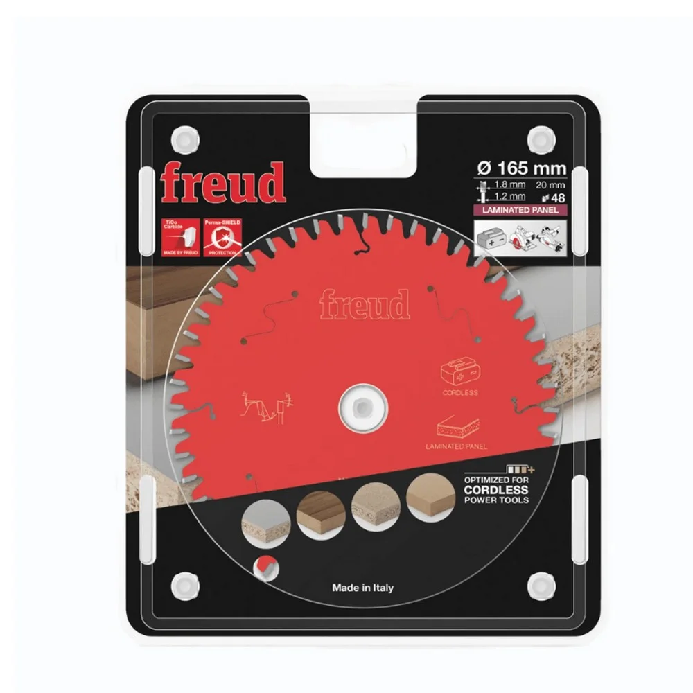 Disco de Serra Circular Widia Para MDF e MDP 165X20X48D Freud FR07L002HC