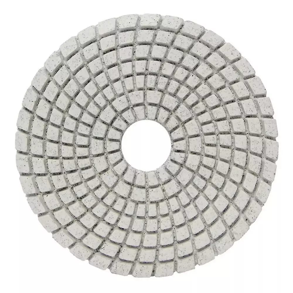 Disco Diamantado Flexivel Brilho Dagua Azul para Polimento de Granito Marmore e Outros G50-100MM Norton 70184607716