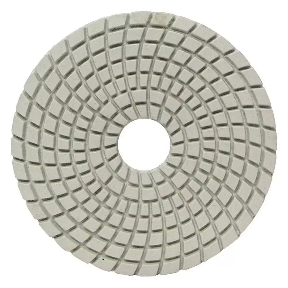 Disco Diamantado Flexivel Brilho Dagua Marrom para Polimento de Granito Marmore e Outros G3000-100MM Norton 70184607725