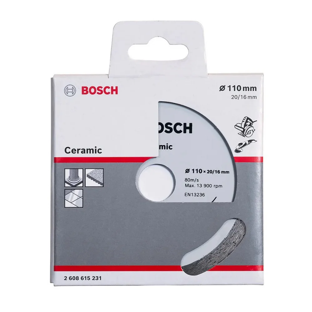 Disco Diamantado Liso Ceramic 4.3/8"-110MM Bosch 2608615231