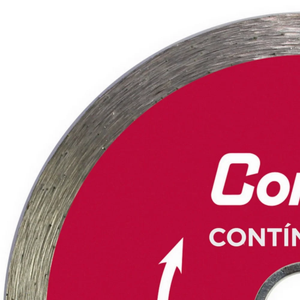 Disco Diamantado Liso Eco Para Ceramica Azulejo Telha e Tijolo Corte Umido 4.3/8"-110MM Cortag 61548
