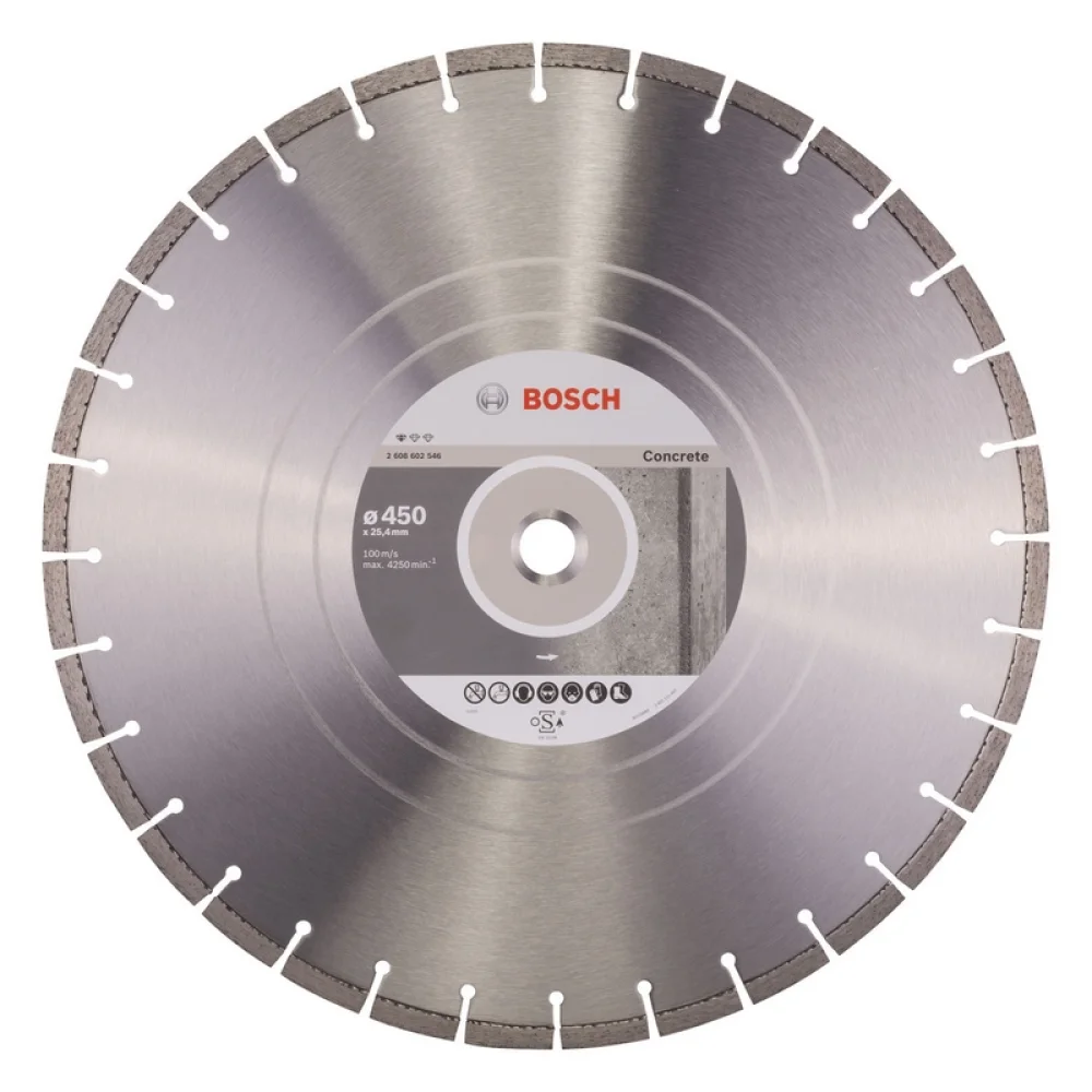 Disco Diamantado Segmentado Standard para Concreto 18X1"-450MM Bosch 2608602546