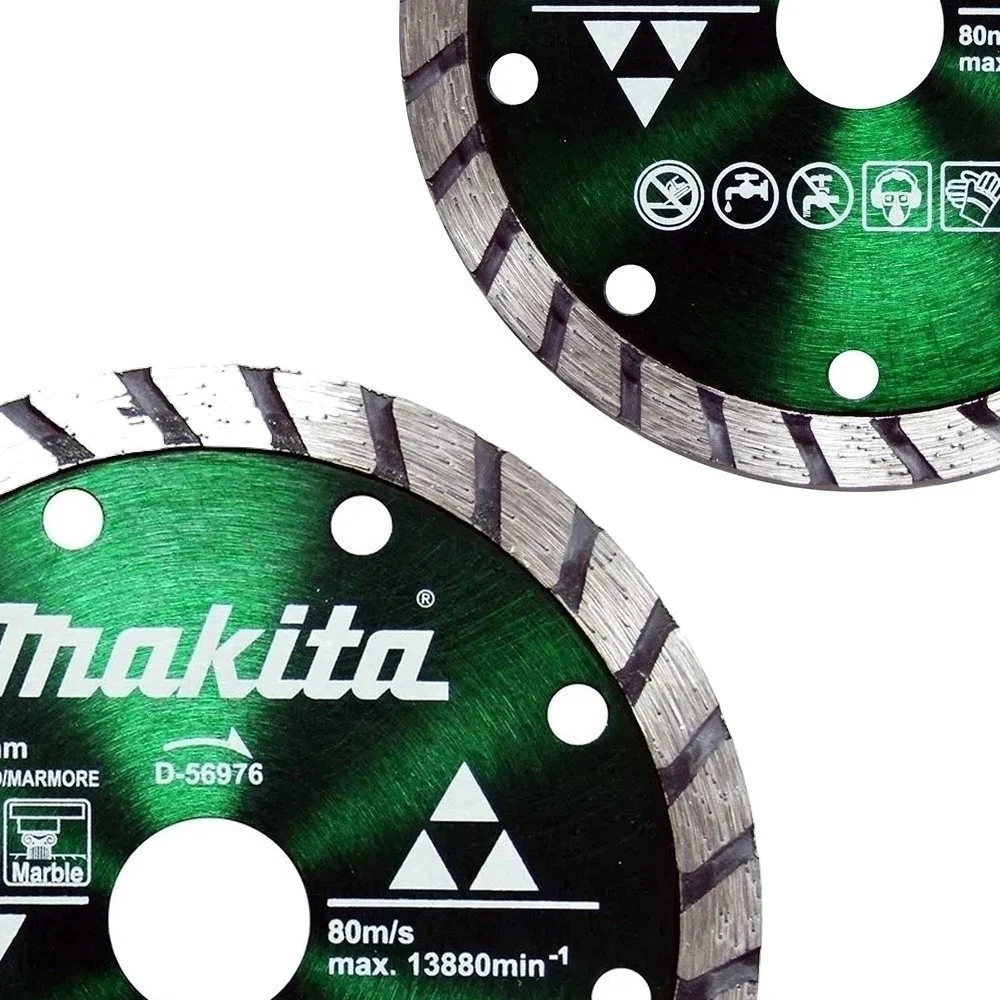 Disco Diamantado Turbo Max Turbo Para Marmore e Granito Corte a Seco e Umido 4.3/8"-110MM Makita D-56976