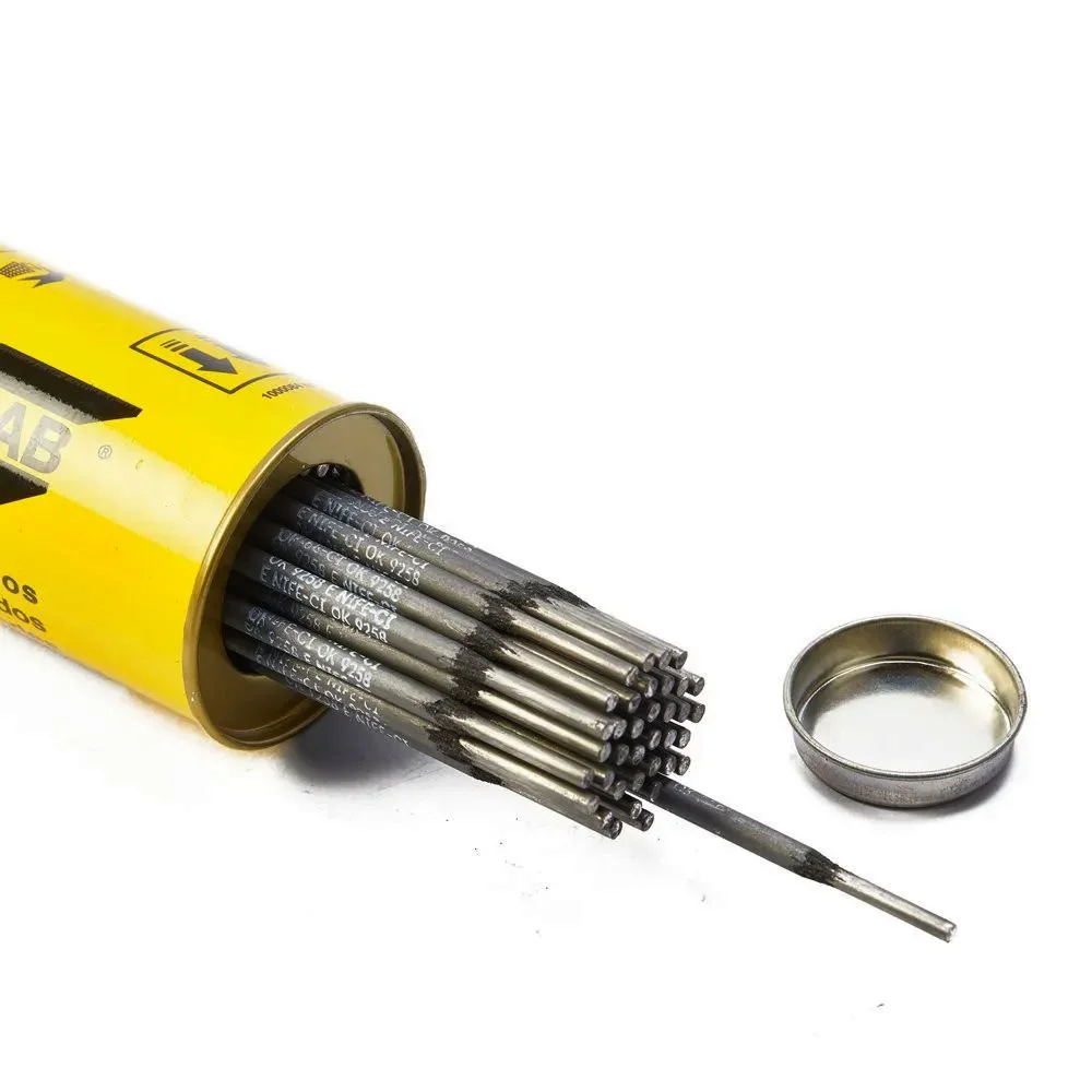 Eletrodo para Ferro Fundido Usinavel Fornecido Lata de 2,5KG 2,5MM Esab OK9218
