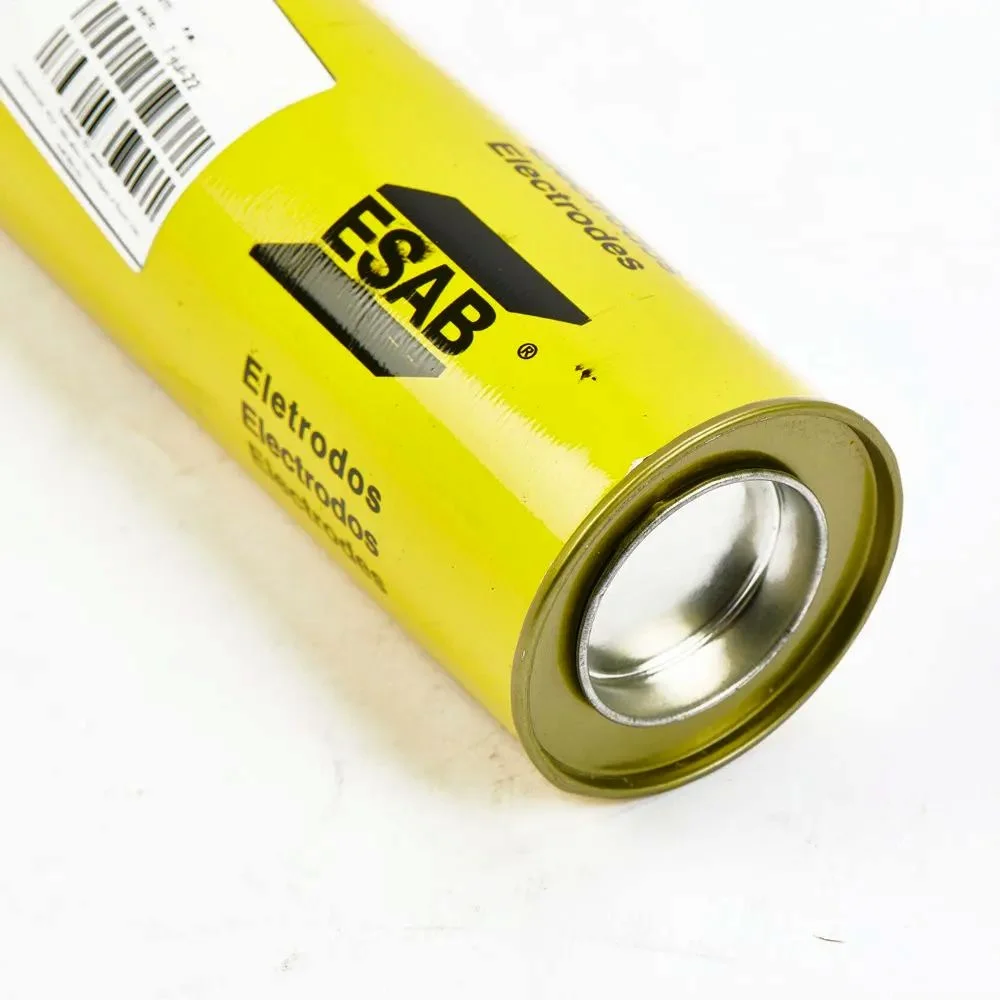 Eletrodo para Ferro Fundido Usinavel Fornecido Lata de 2,5KG 2,5MM Esab OK9218
