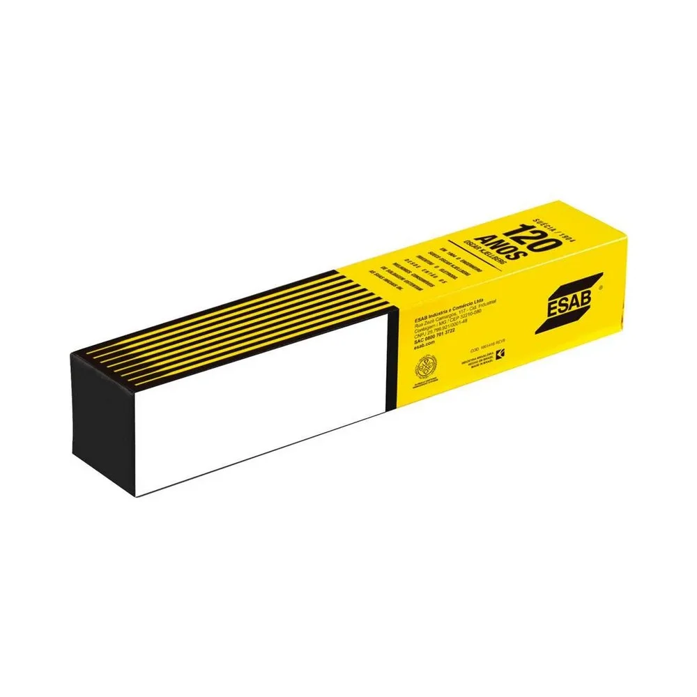 Eletrodo para Inox Fornecido Caixa de 2,5KG 3,25MM Esab OK6761