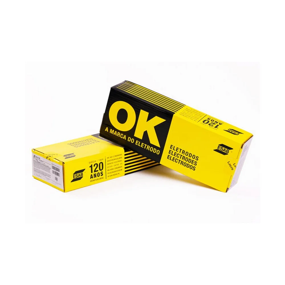 Eletrodo para Inox Fornecido Caixa de 2KG 2,5MM Esab OK6330