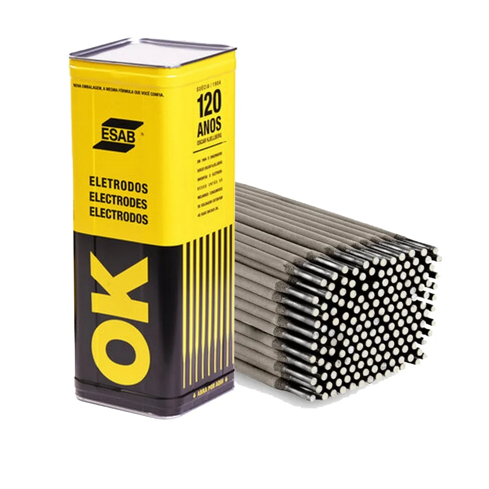 Eletrodo Revestimento Duro Fornecido Lata de 15 KG 3,25MM Esab OK8328
