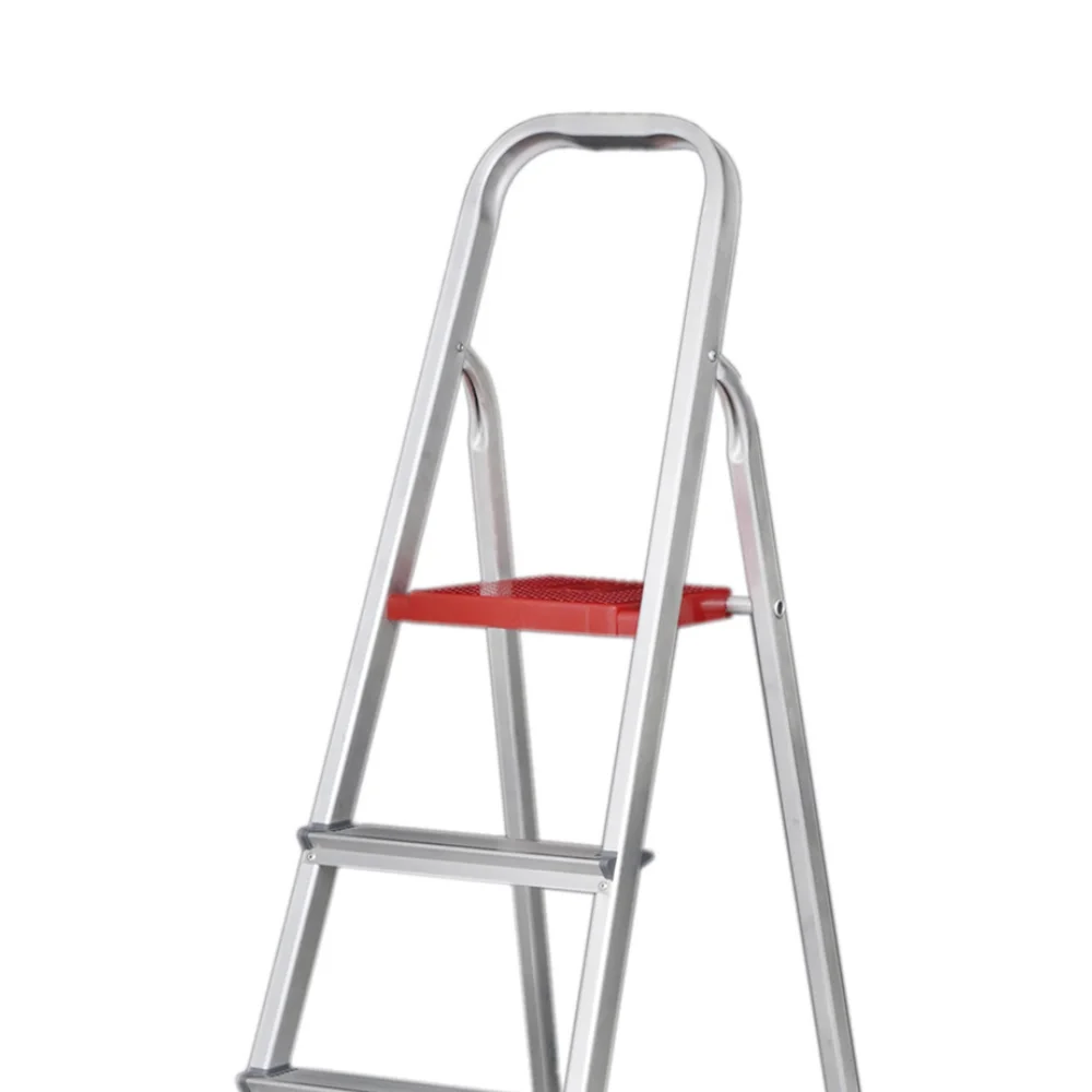 Escada de Aluminio de Abrir Domestica Capacidade 120KG 5 DEGRAUS-1,07M Reisam DOM5
