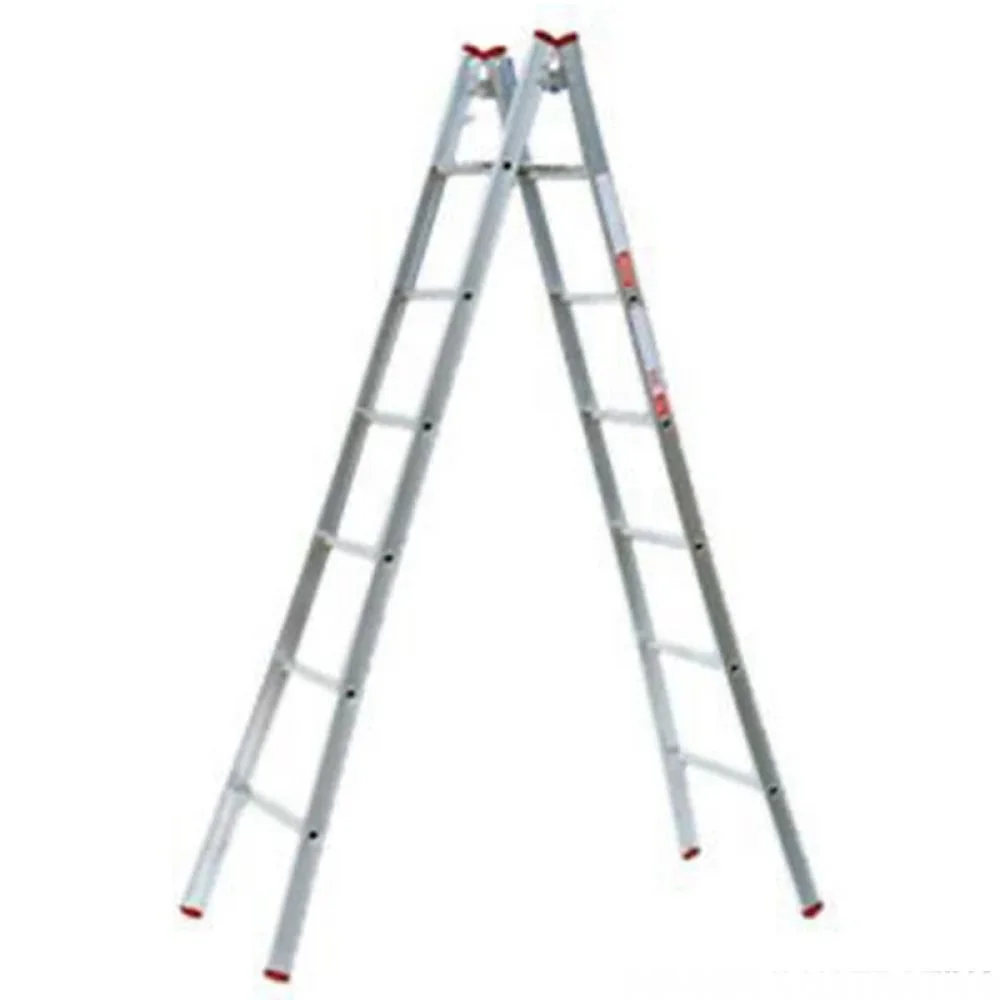 Escada de Aluminio de Abrir Dupla Pintor Capacidade 120KG 8 DEGRAUS-2,26M Alulev PN208