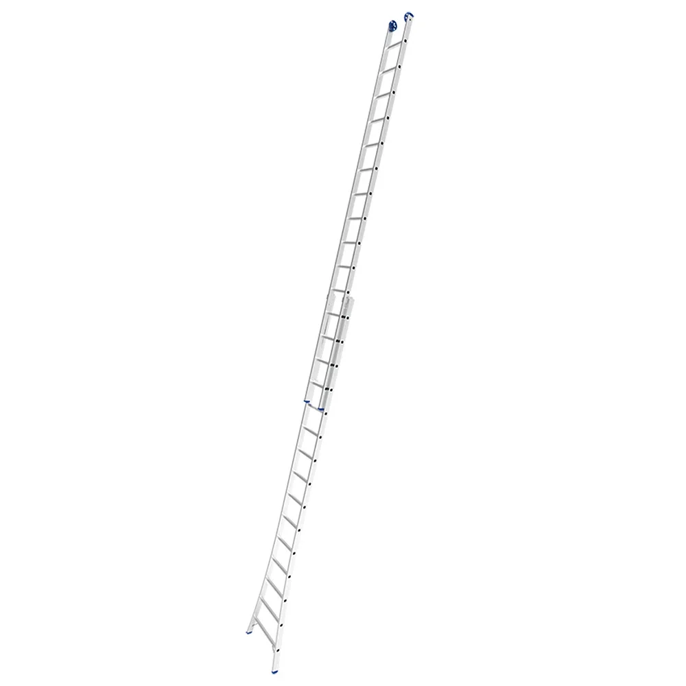 Escada de Aluminio Dupla Extensivel 2X15 Degraus 3 Em 1 4,30-7,57M Mor 5211