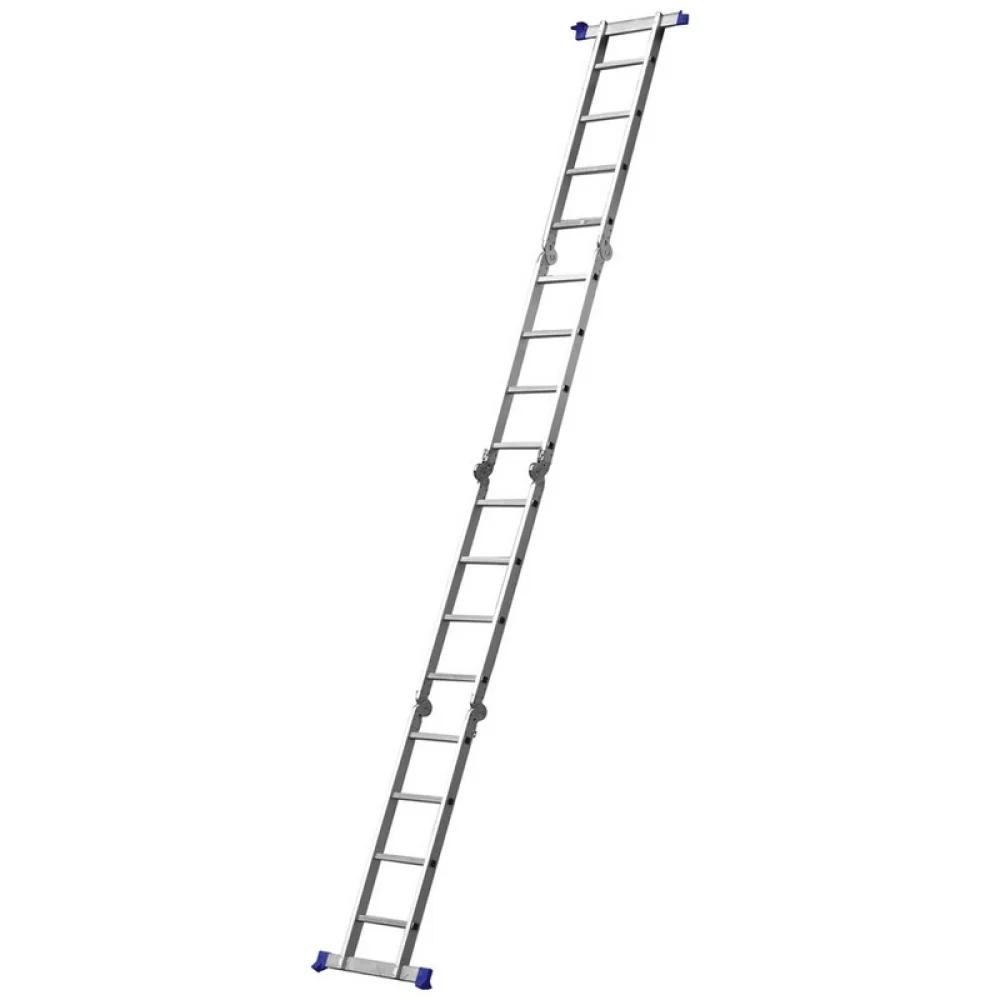 Escada de Aluminio Multifuncoes 4x4 Degraus Com Plataforma 4,71M Mor 5224