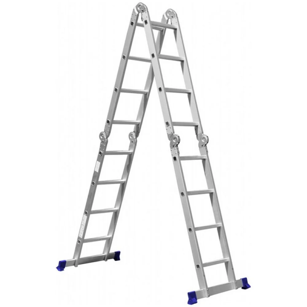 Escada de Aluminio Multifuncoes 4x4 Degraus 4,61M Mor 5222