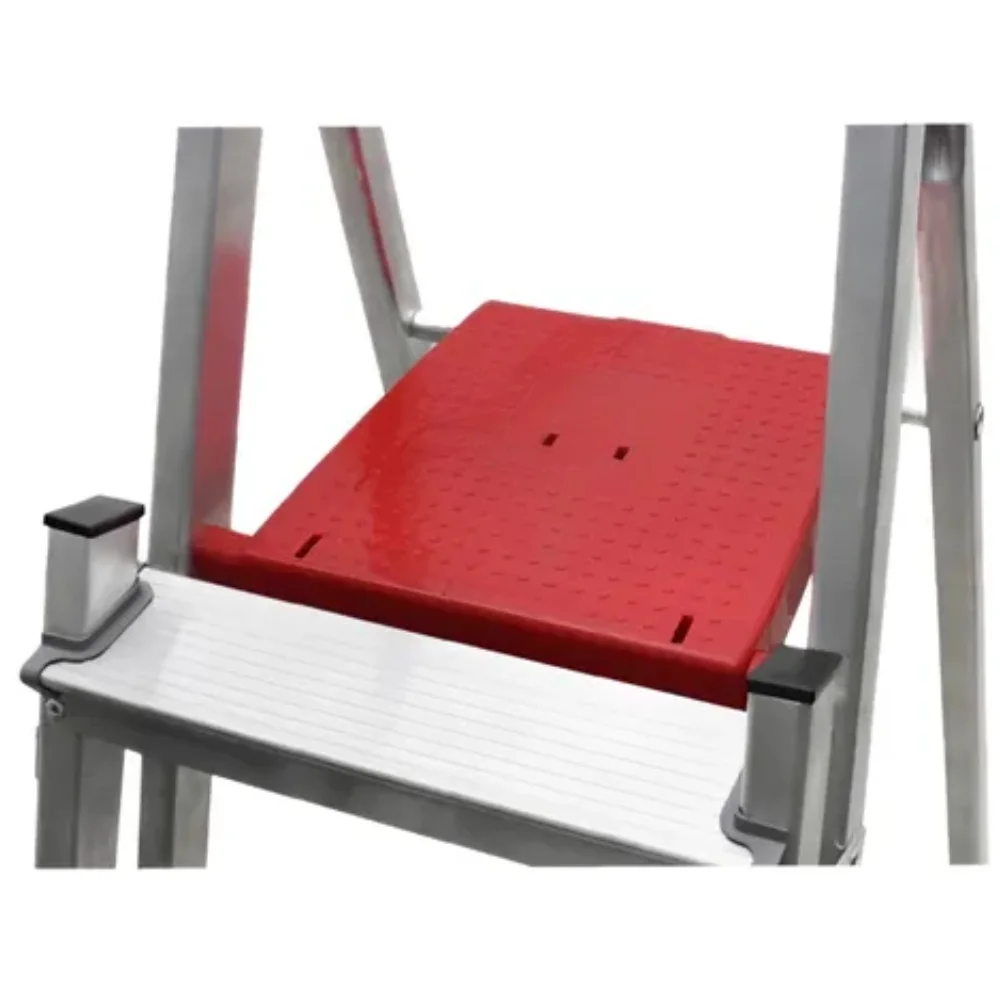 Escada de Aluminio Paralela 8 Degraus Capacidade 120KG 2,44M Reisam PAR8