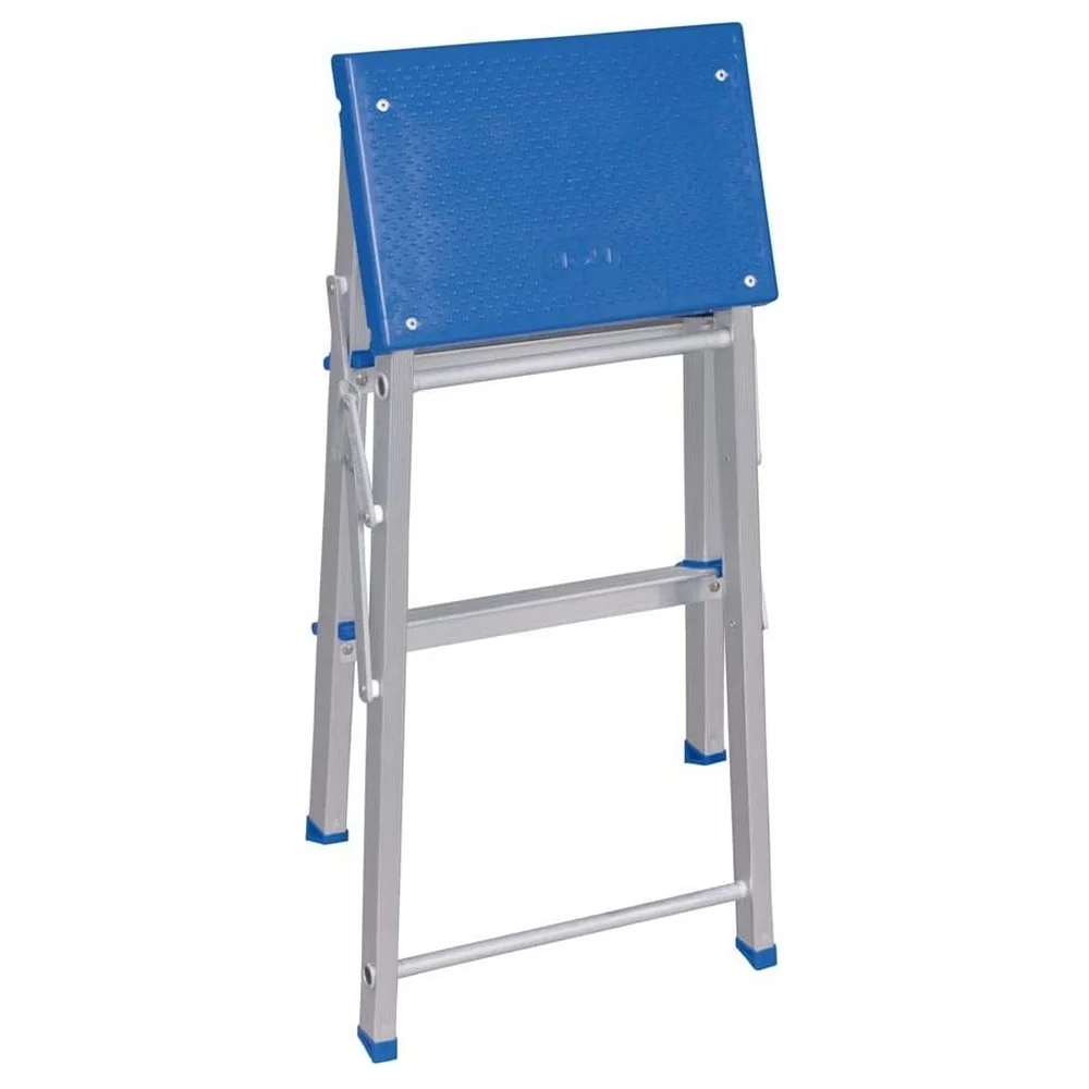 Escada de Aluminio Tipo Banqueta 2 Degraus + Patamar Capacidade 120KG 0,64M Mor 5107