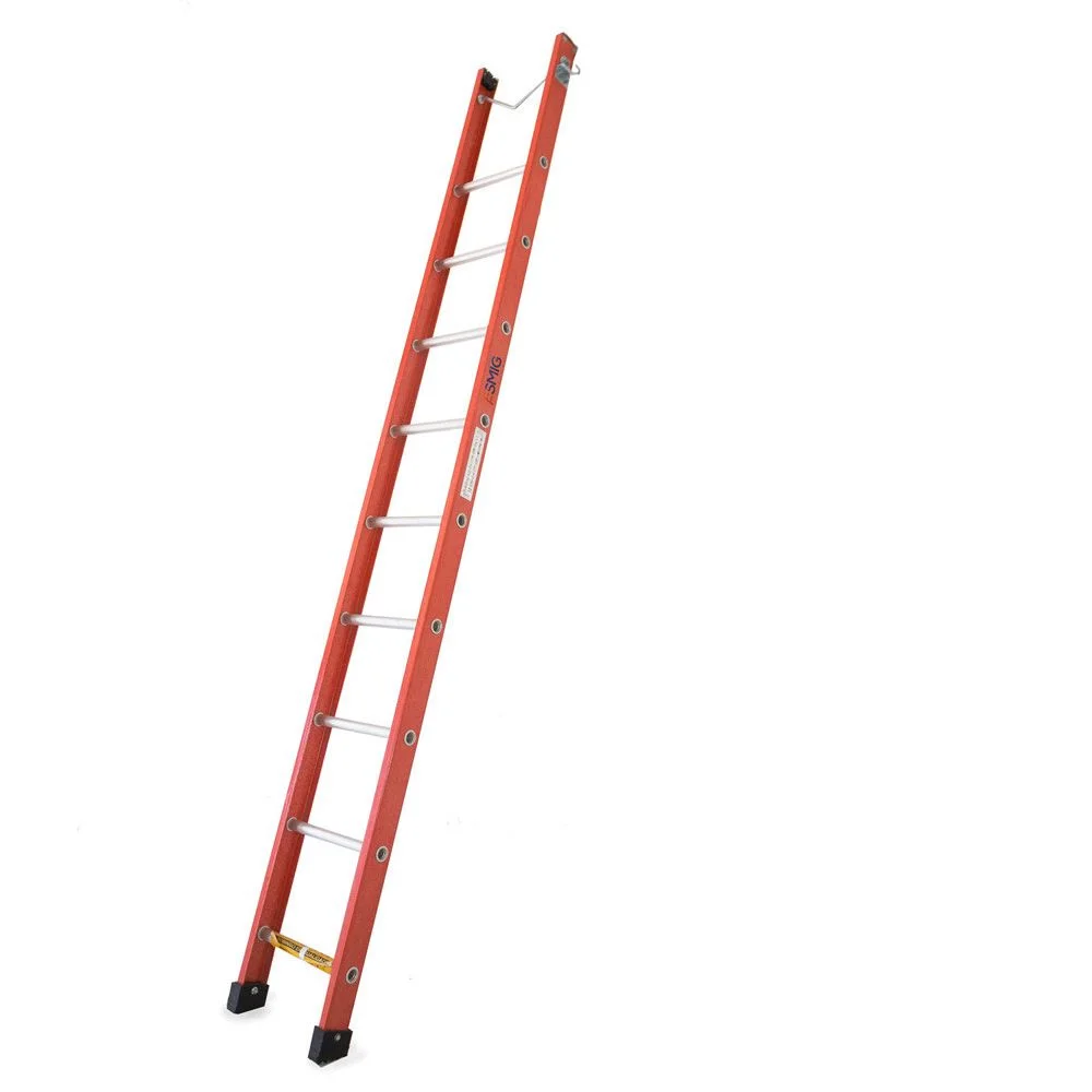 Escada de Fibra Singela Paralela Simples Capacidade 120KG 13 DEGRAUS-4,3M Esmig FASV 13