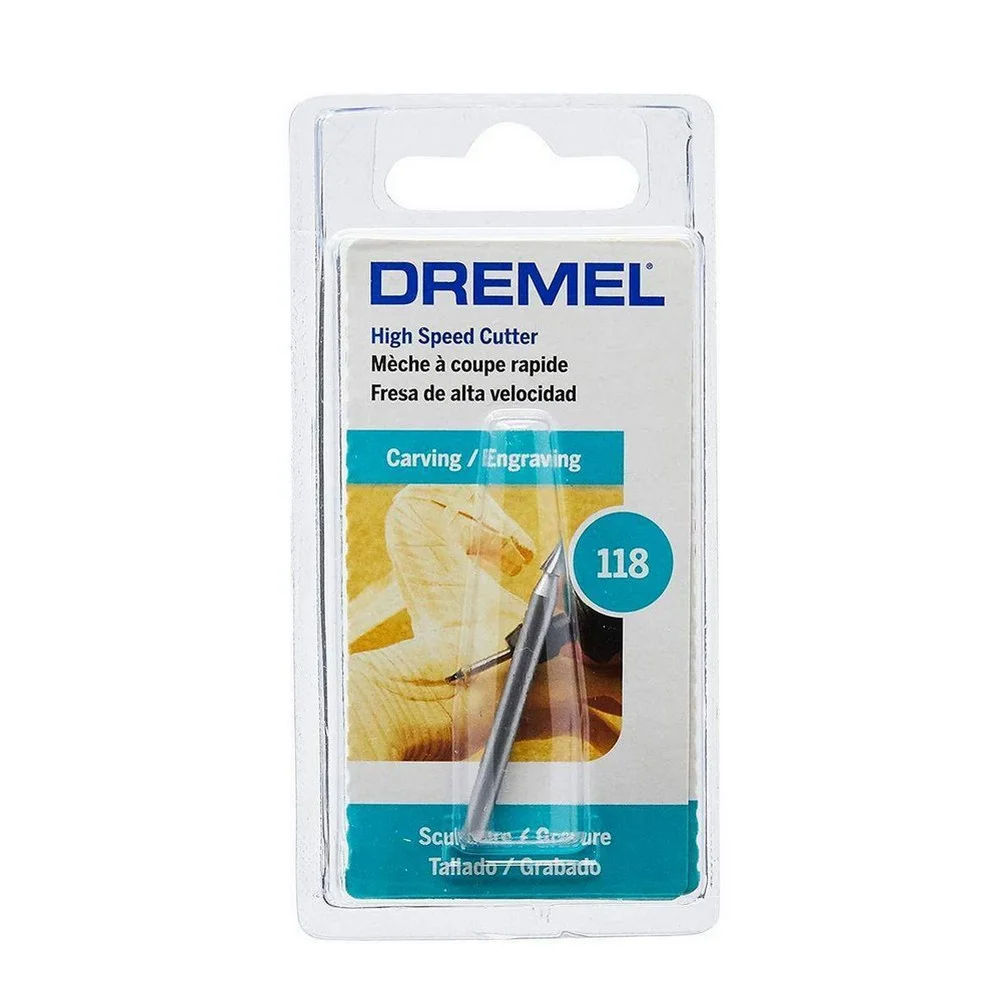 Escareador Conico Ponta Flecha Para Micro Retifica 1/8" Dremel 118