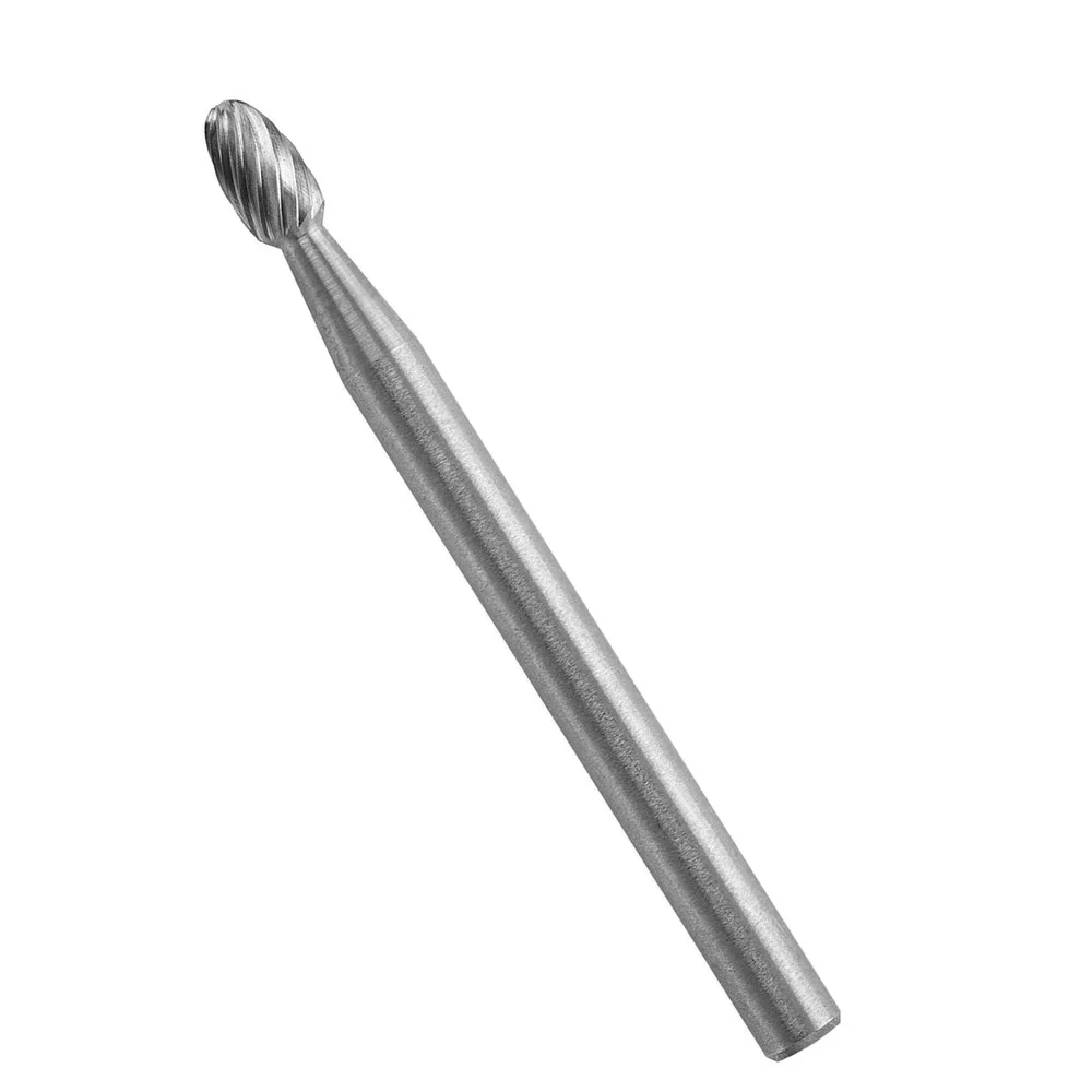 Escareador de Carbureto de Tungstenio Ponta Oval para Micro Retifica 1/8" Dremel 9906