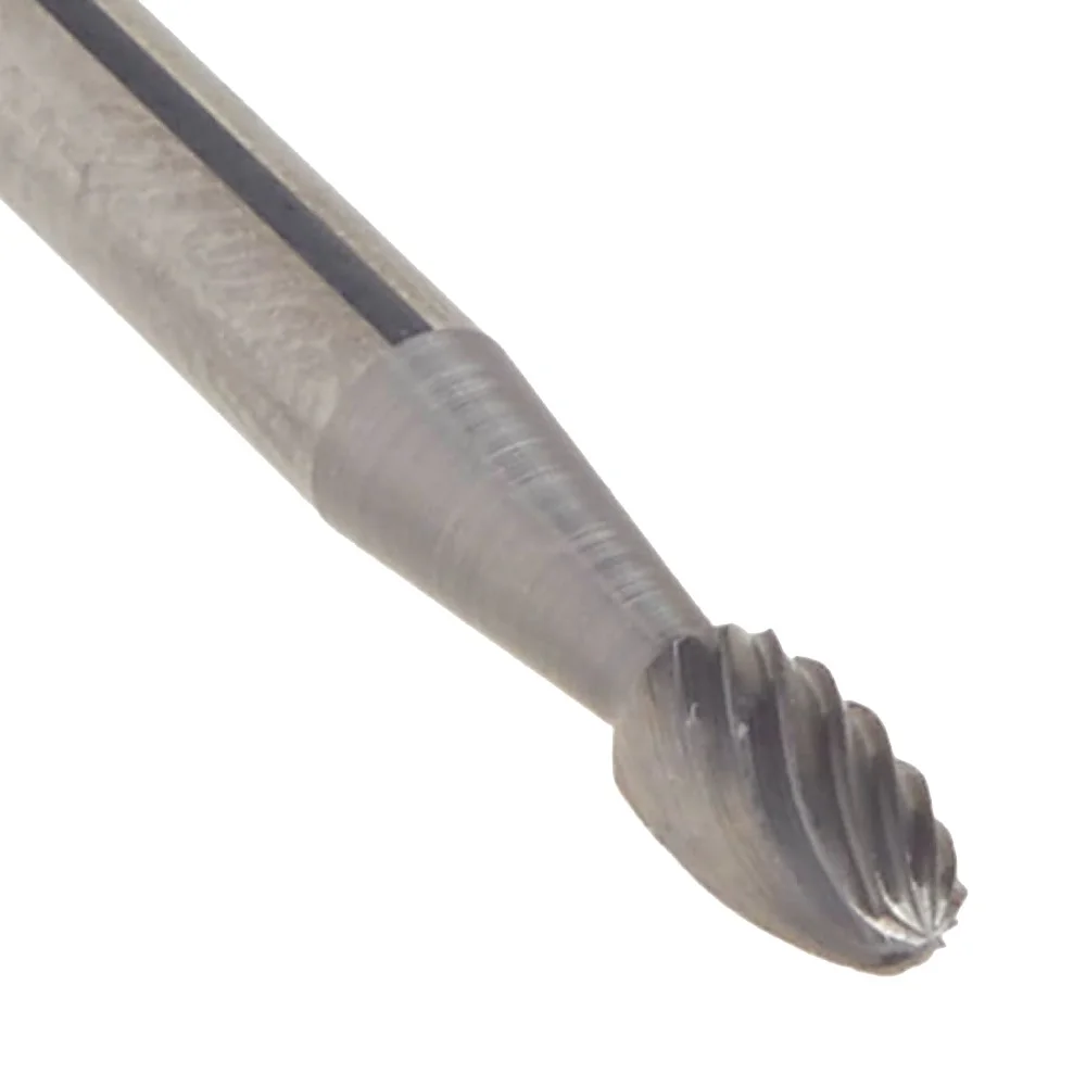Escareador de Carbureto de Tungstenio Ponta Oval para Micro Retifica 1/8" Dremel 9906