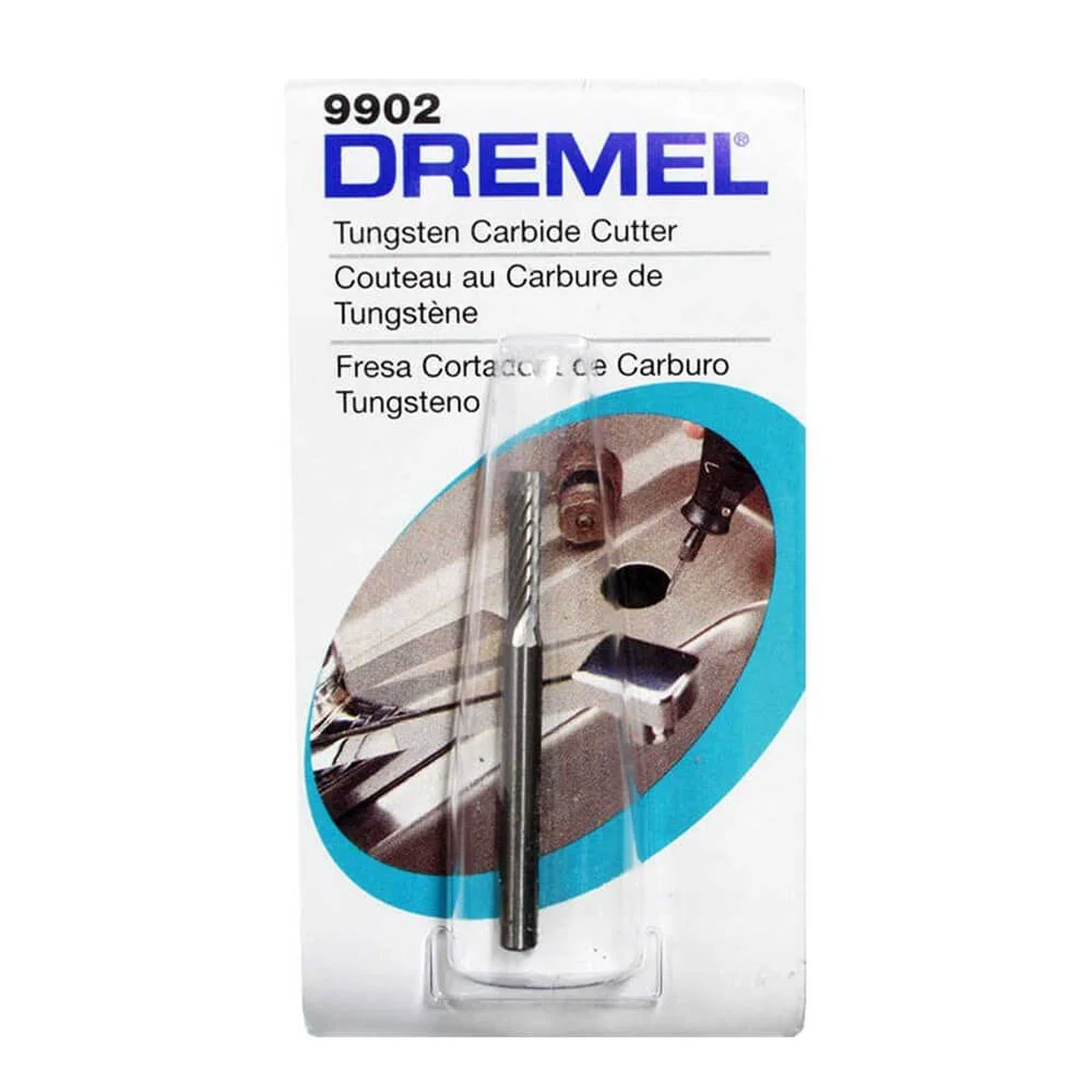 Escareador de Carbureto de Tungstenio Ponta Quadrada para Micro Retifica 3/32" Dremel 9902
