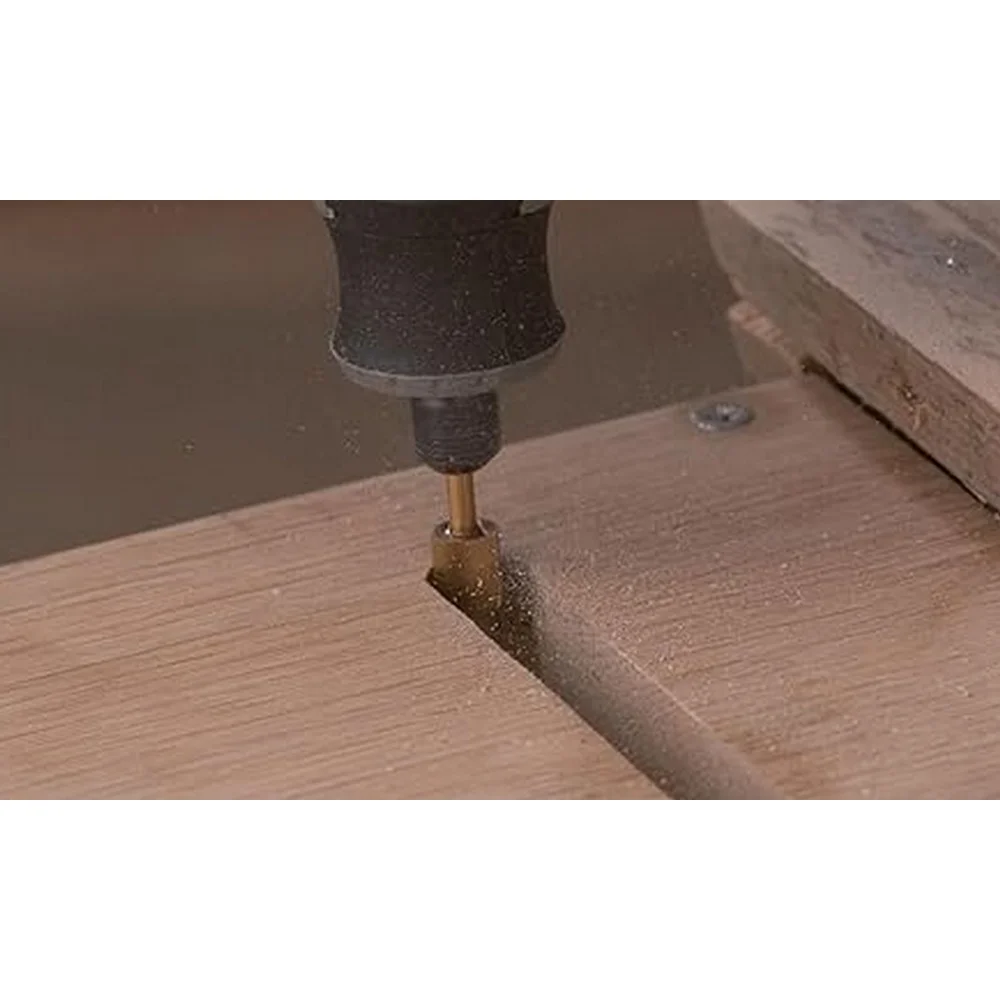 Escareador Paralelo Ponta Quadrada 2 Pecas Maxlife para Micro Retifica 5/16" Dremel 115HP