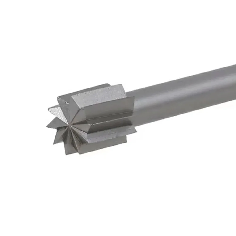 Escareador Paralelo Ponta Quadrada 2 Pecas Para Micro Retifica 7/32" Dremel 196