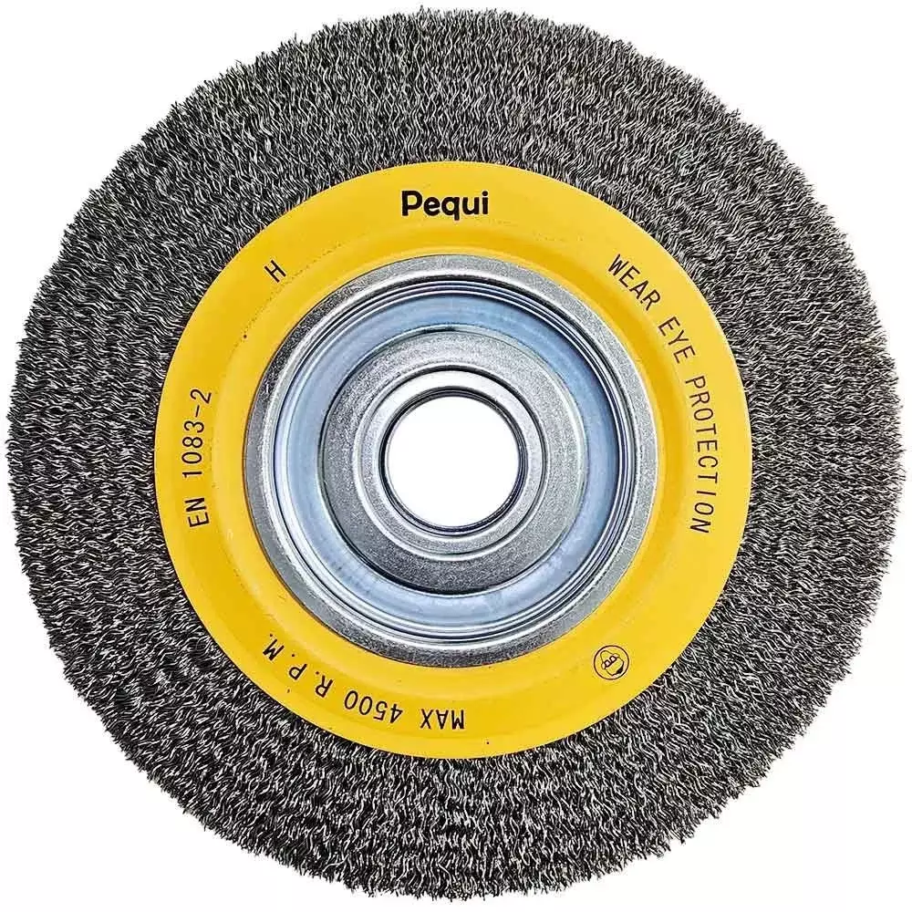 Escova de Aco Carbono Circular FIO 0,40MM 10X1" Pequi 576182