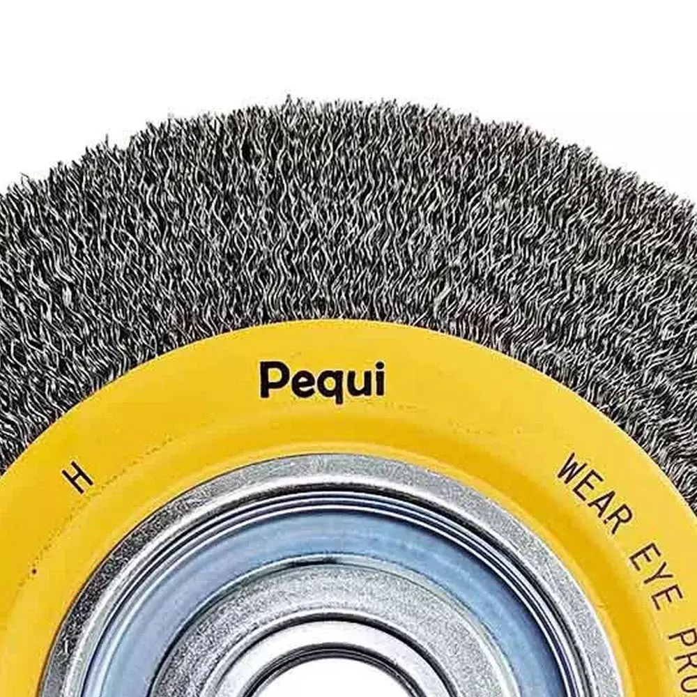 Escova de Aco Carbono Circular FIO 0,40MM 10X1" Pequi 576182