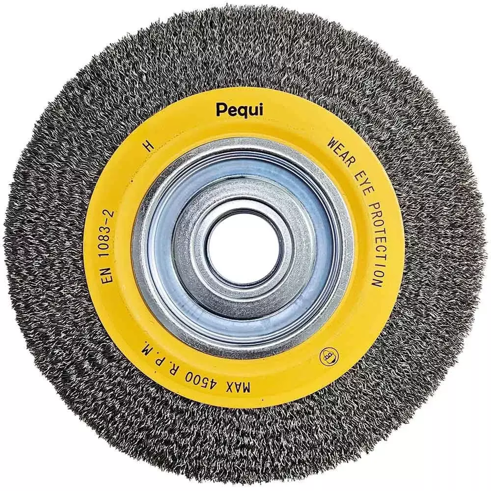 Escova de Aco Carbono Circular FIO 0,40MM 8X1" Pequi 566162