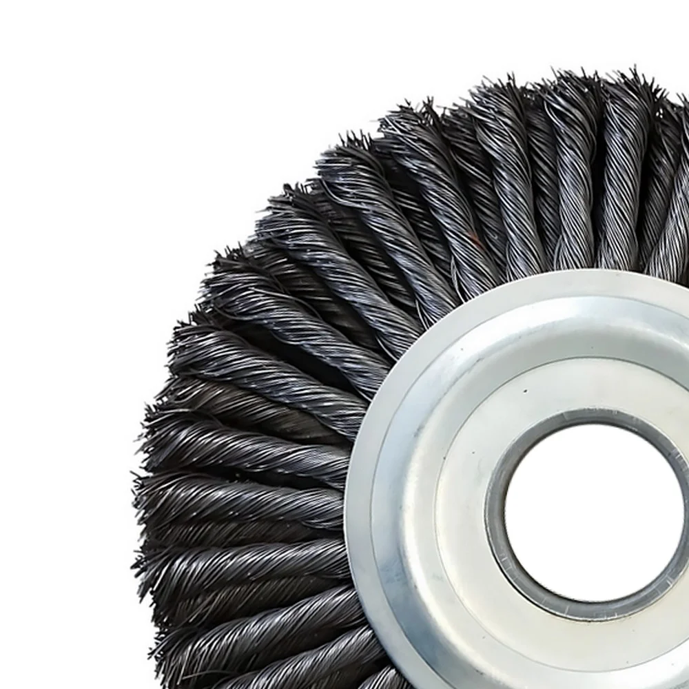 Escova de Aco Carbono Circular Para Frigorifico FIO 0,70MM 10X1.1/2" Inebras 00150