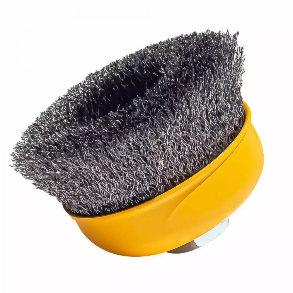 Escova de Aco Carbono Copo FIO 0,30 4"X14MM Pequi 613164BP