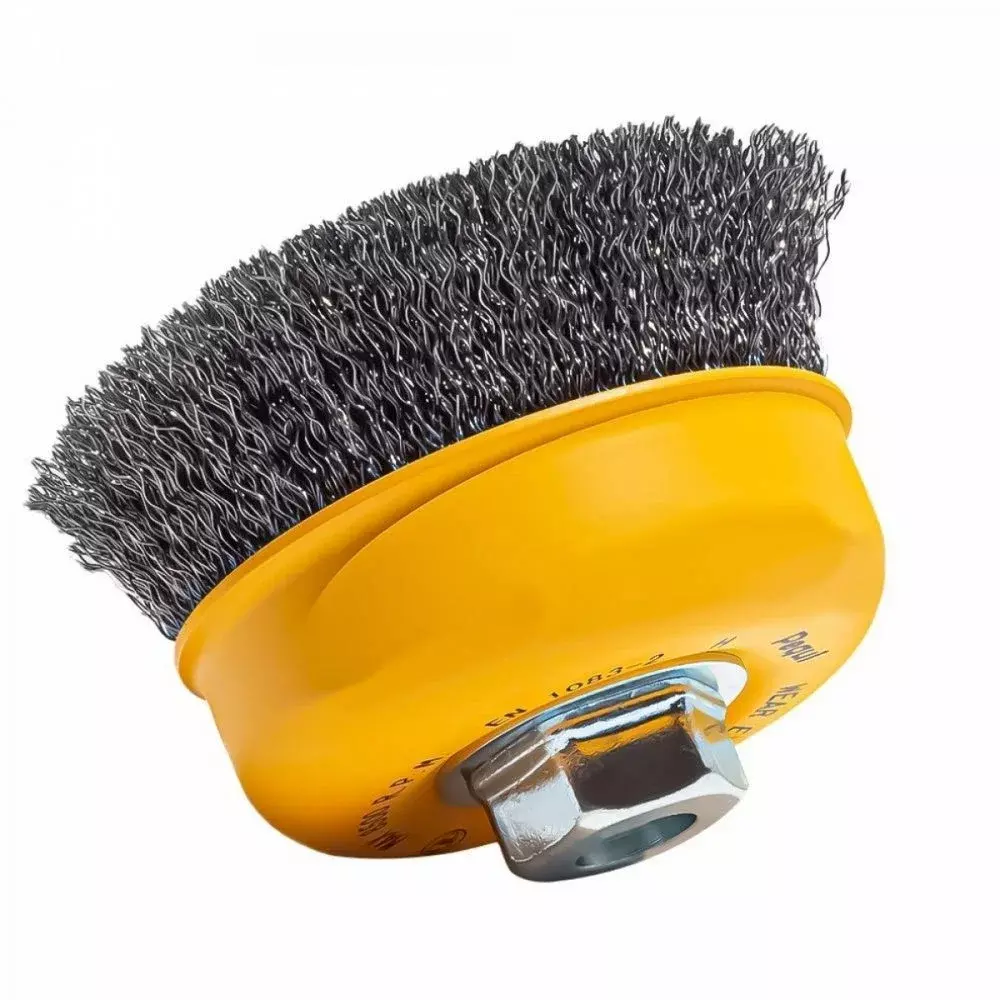 Escova de Aco Carbono Copo FIO 0,30 4"X14MM Pequi 613164BP