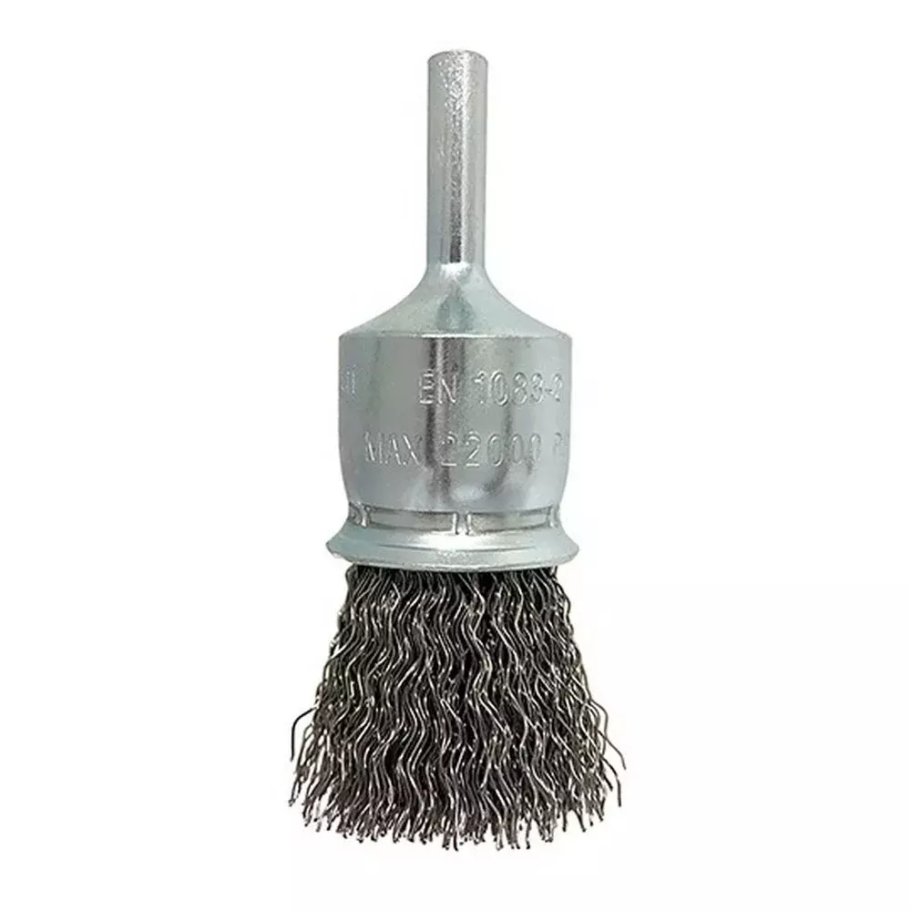 Escova de Aco Carbono Pincel Haste 1/4" FIO 0,30MM 1" Pequi 509163