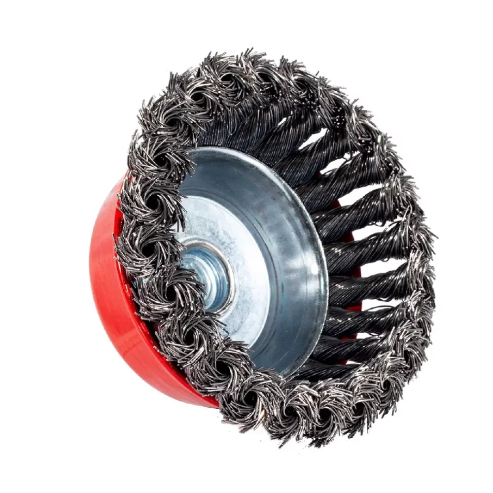 Escova de Aco Copo Trancada 4"X14MM Graff 5710019