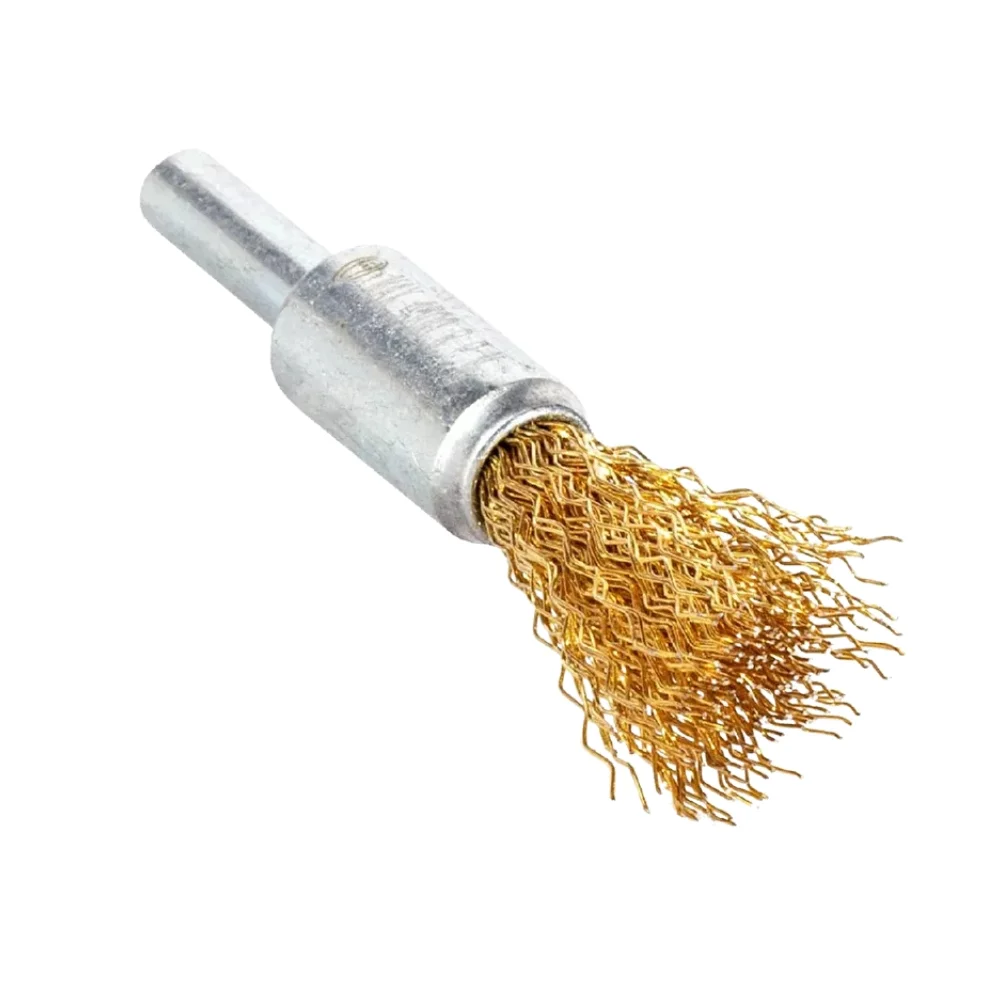 Escova de Aco Latonado Pincel Hate 1/4" FIO 0,30MM 1/2" Graff 5710010