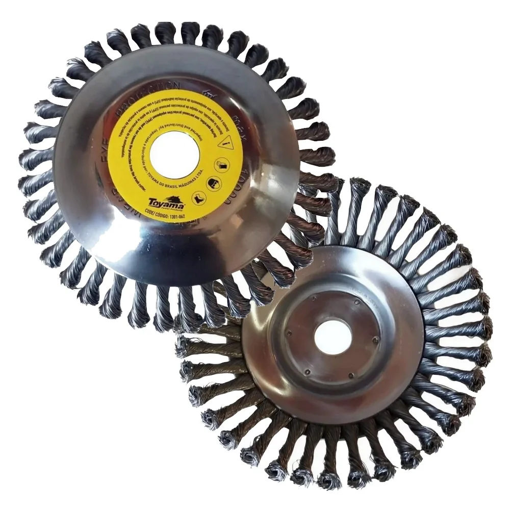 Escova de Aco para Rocadeira 200MM Toyama 1301-062