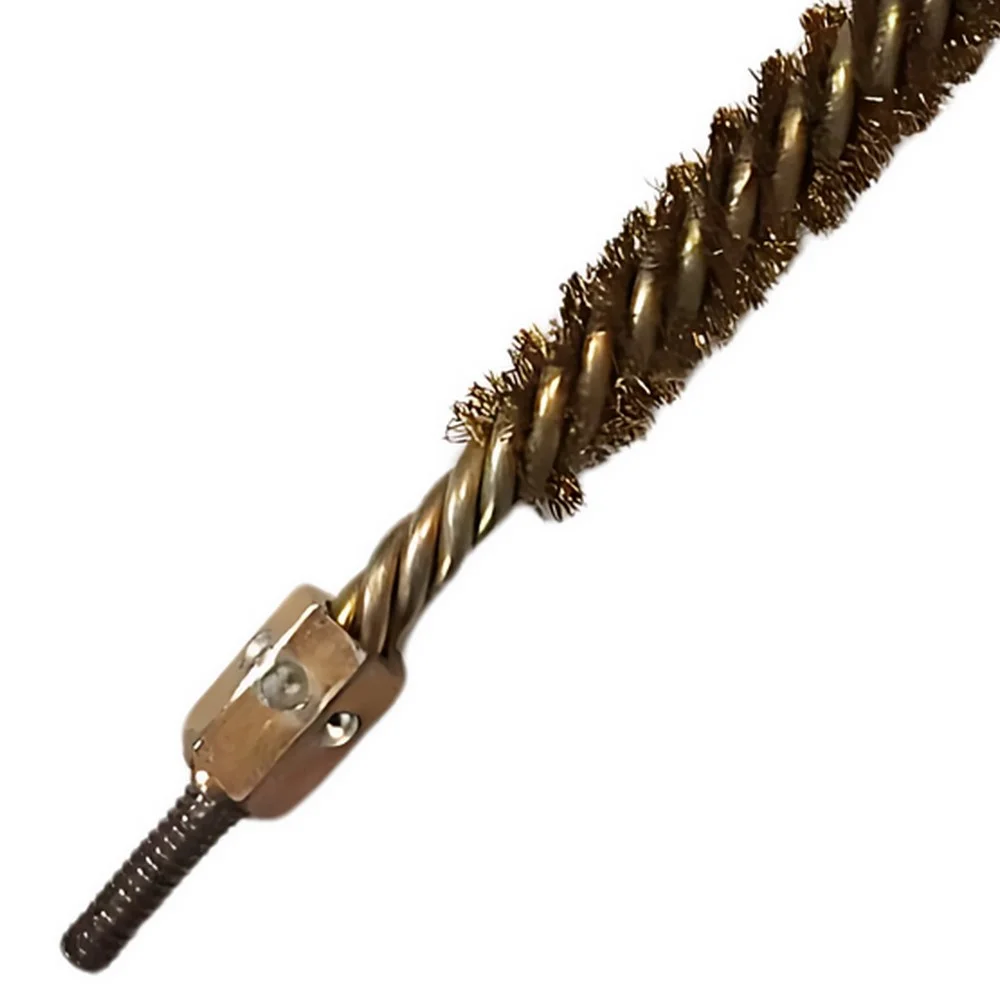 Escova de Latao para Tubo Rosca 1/4" FIO 0,20MM 16MM Inebras
