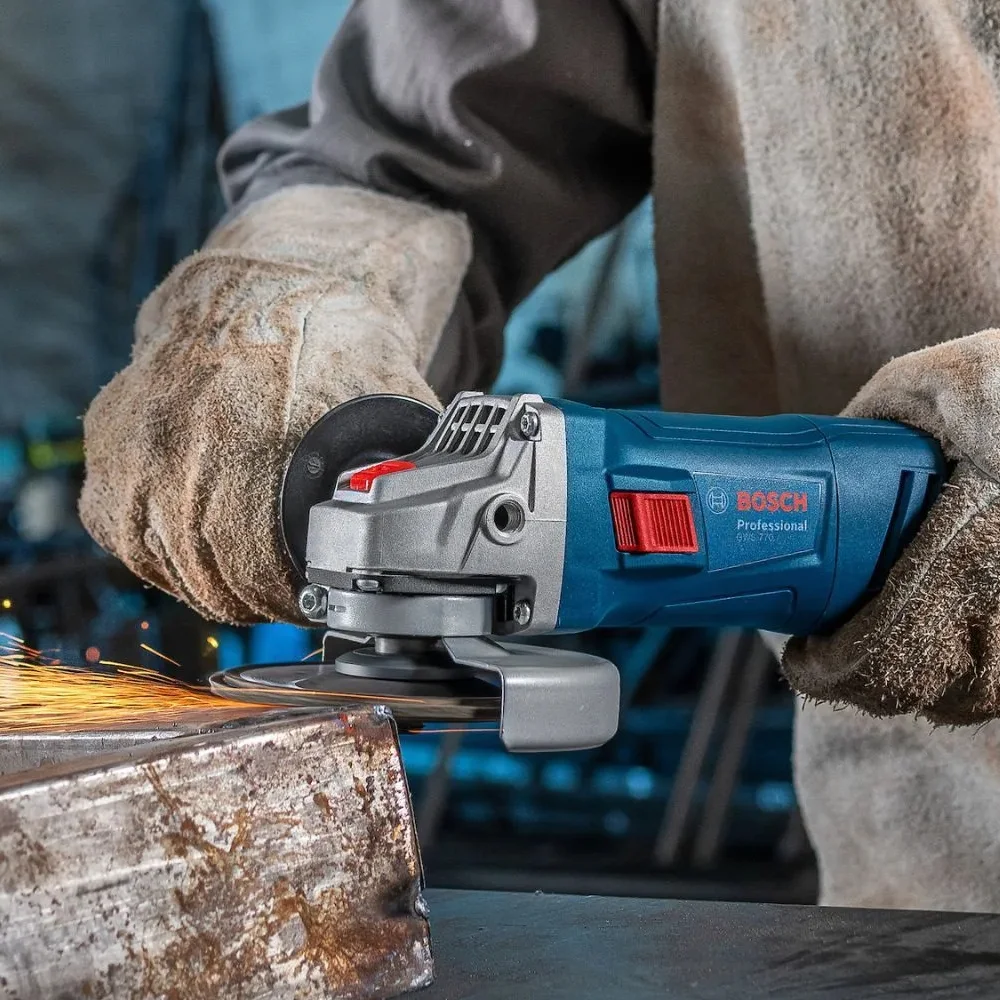 Esmerilhadeira Angular 12000RPM 4.1/2" 110V 770W Bosch GWS 770