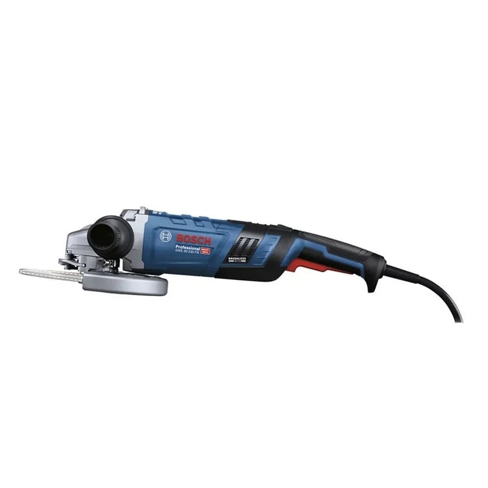 Esmerilhadeira Angular 6500RPM Brushless Funcao Homem Morto 9" 220V 2800W Bosch GWS 30-230PB