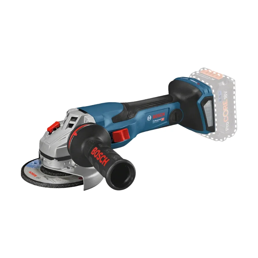 Esmerilhadeira Angular a Bateria 18V Brushless Biturbo Sem Carregador e Bateria 4.1/2"-5" Bosch GWS18V-15C