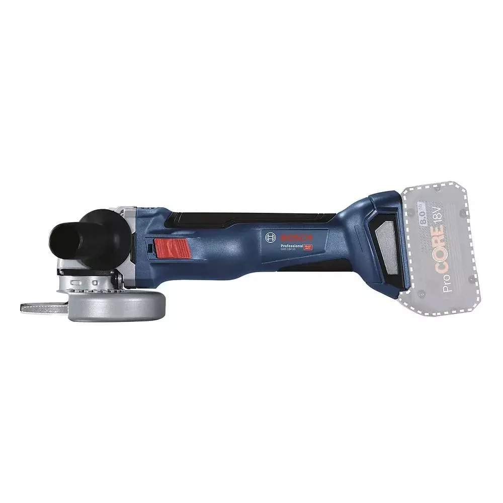 Esmerilhadeira Angular a Bateria 18V Brushless Sem Carregador e Bateria 5" Bosch GWS 18V-10P