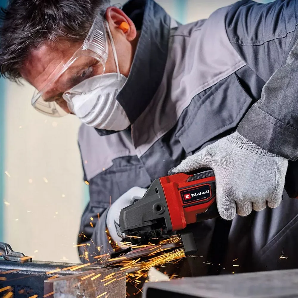 Esmerilhadeira Angular a Bateria 18V Brushless Sem Carregador e Bateria 5" Einhell TP-AG 18/125 CE