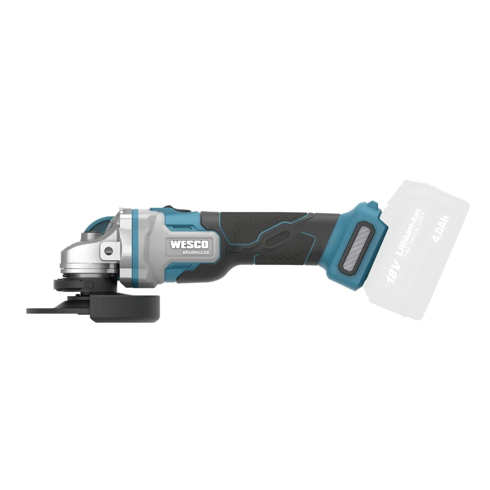 Esmerilhadeira Angular a Bateria 18V Brushless Sem Carregador e Bateria 5" Wesco WS2890.9