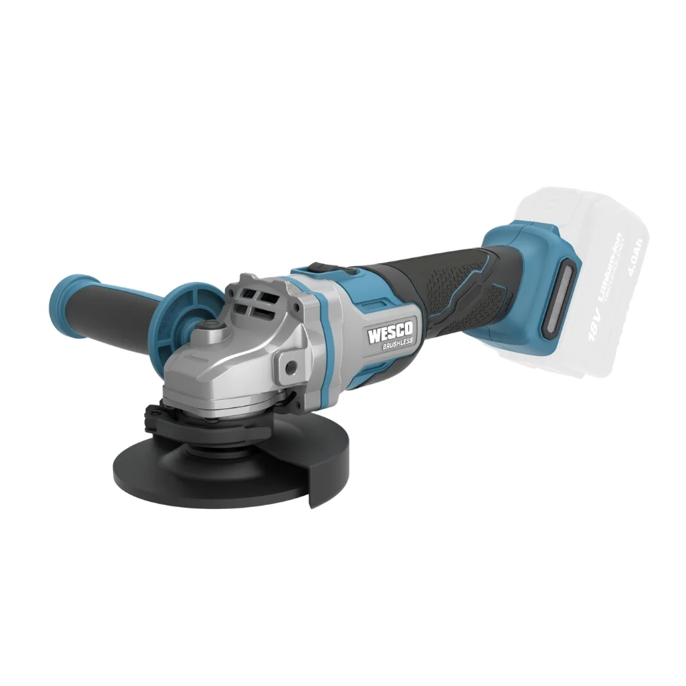 Esmerilhadeira Angular a Bateria 18V Brushless Sem Carregador e Bateria 5" Wesco WS2890.9
