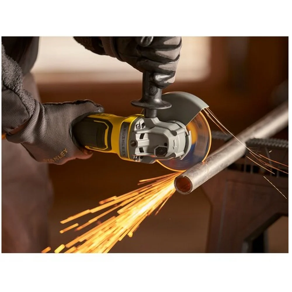 Esmerilhadeira Angular a Bateria 20V Max Brushless Sem Carregador e Bateria 4.1/2"-5" Stanley SBG700-B2