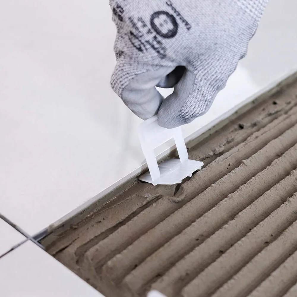 Espacador Nivelador Piso e Revestimento 100pcs Smart Transparente 1MM Cortag 62105